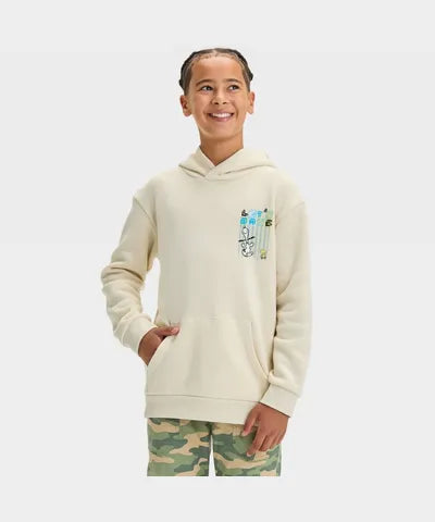 Art Class Boys' Let's Game Snoopy Hooded Pullover Sweatshirt - XL(14)