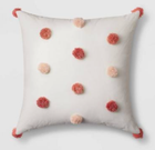 Square Tassel Kids' Throw Pillow Pink - Pillowfort™