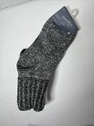 Women's Chunky Turn Cuff 3pk Crew Socks - Black/White 4-10 - Universal Thread™