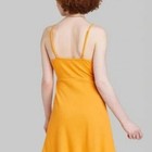 Women's Knit Skater Dress - Wild Fable™ Gold XS