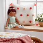 Square Tassel Kids' Throw Pillow Pink - Pillowfort™