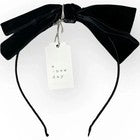 Velvet Bow Headband - A New Day - Black