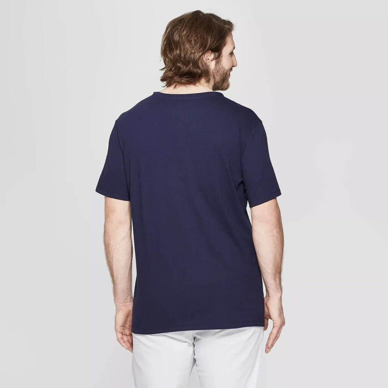 Men's Every Wear Short Sleeve V-Neck T-Shirt - Medium - Navy - Goodfellow & Co™