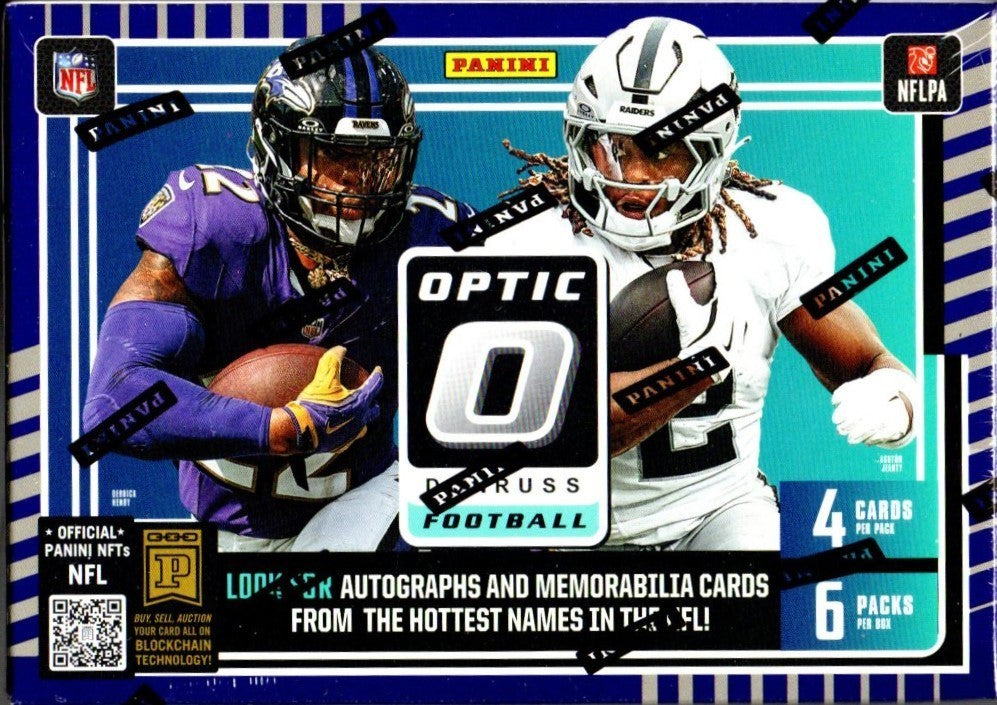 2025 Panini Donruss Optic Football Trading Cards Blaster Box