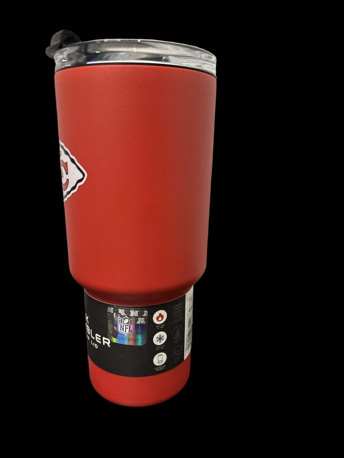 SIMPLE MODERN KANSAS CITY CHIEFS 30oz TREX TUMBLER with FLIP LID and STRAW