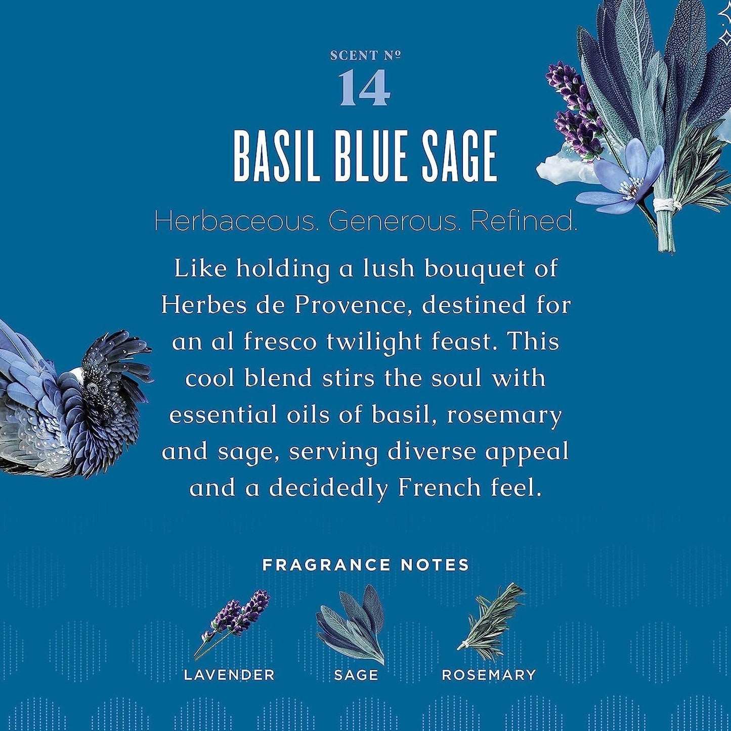 Caldrea Basil Blue Sage Hand Soap REFILL 32 FL OZ (1 QT)