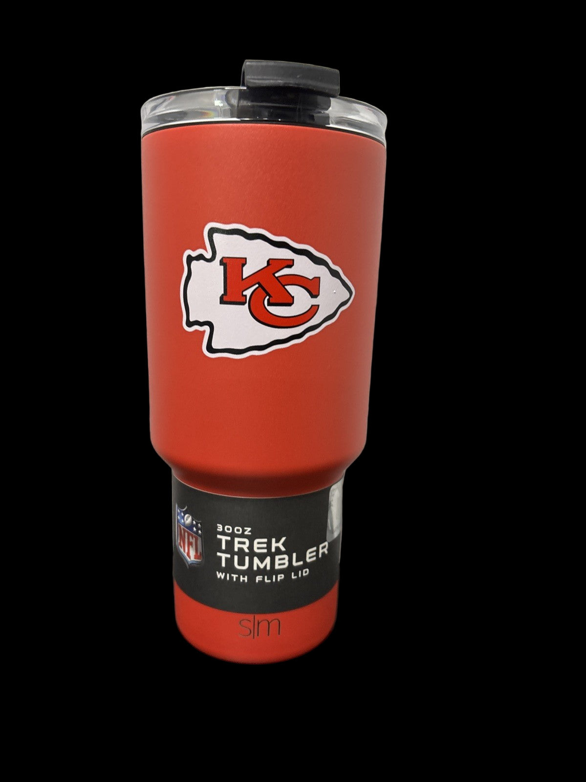 SIMPLE MODERN KANSAS CITY CHIEFS 30oz TREX TUMBLER with FLIP LID and STRAW