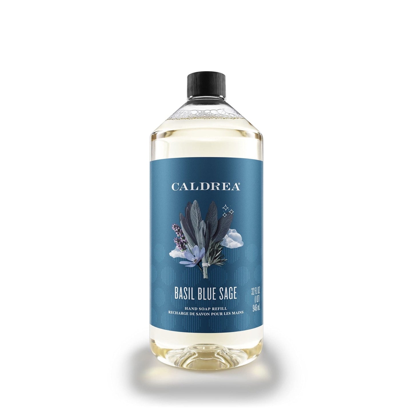 Caldrea Basil Blue Sage Hand Soap REFILL 32 FL OZ (1 QT)