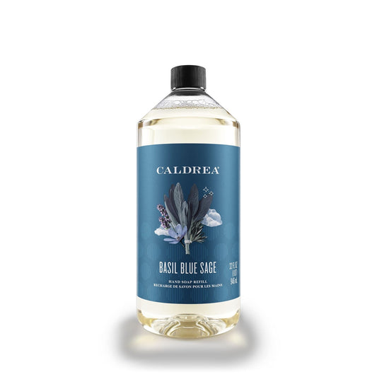 Caldrea Basil Blue Sage Hand Soap REFILL 32 FL OZ (1 QT)
