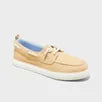 Kids' Reece Boat Shoes - Cat & Jack™ Tan 2