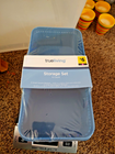 Trueliving Storage Set 6 Count Baskets 4 Small Square 2 large Rectangular Blue